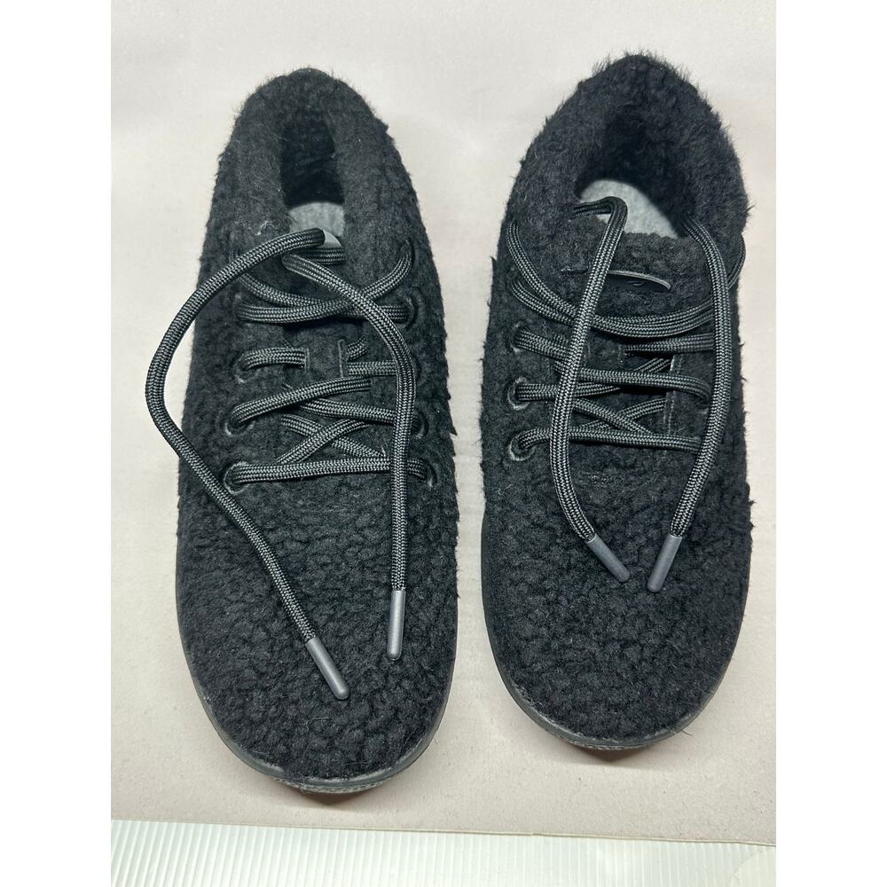 Allbirds Wool Fluff Black Sherpa High Top Runners Shoes Womens 9 NWOT - Picture 8 of 11